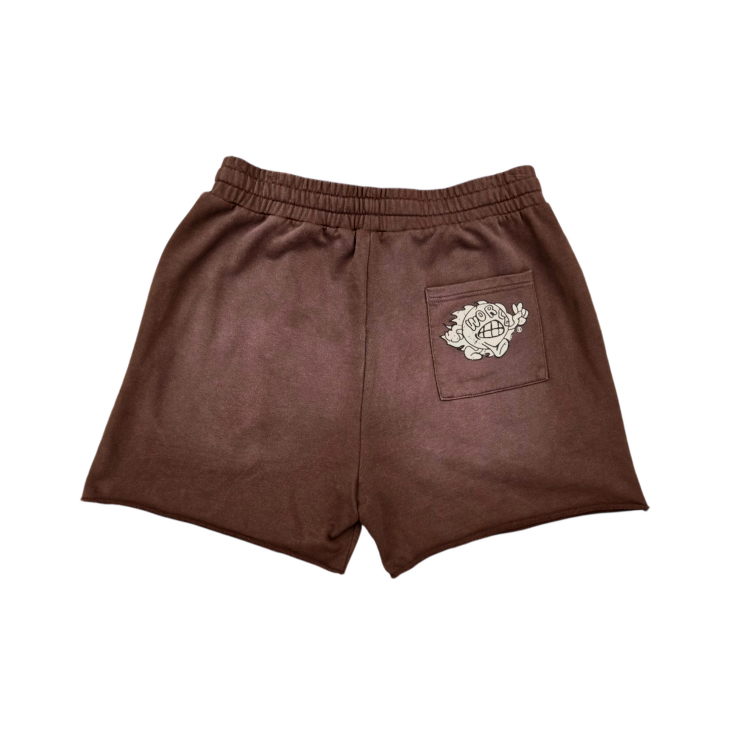 WARM UP SHORTS (BROWN)