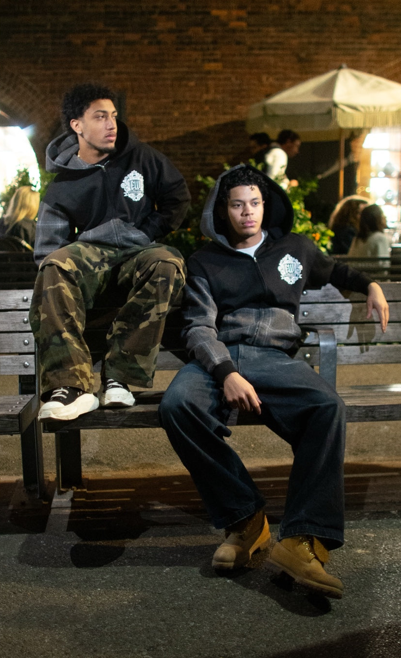 Midnight Flannel zip