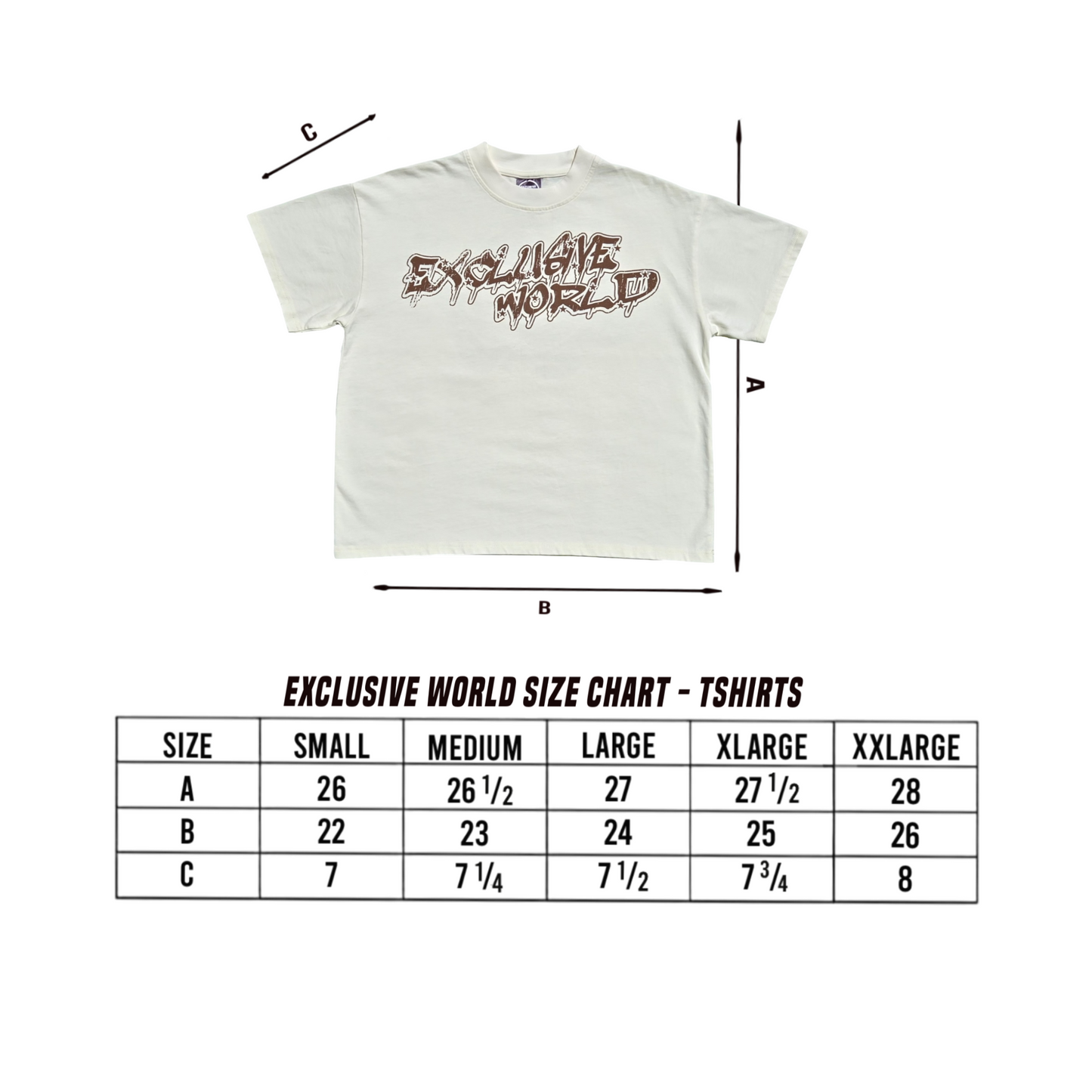 CLASSIC LOGO T-SHIRT (BROWN)