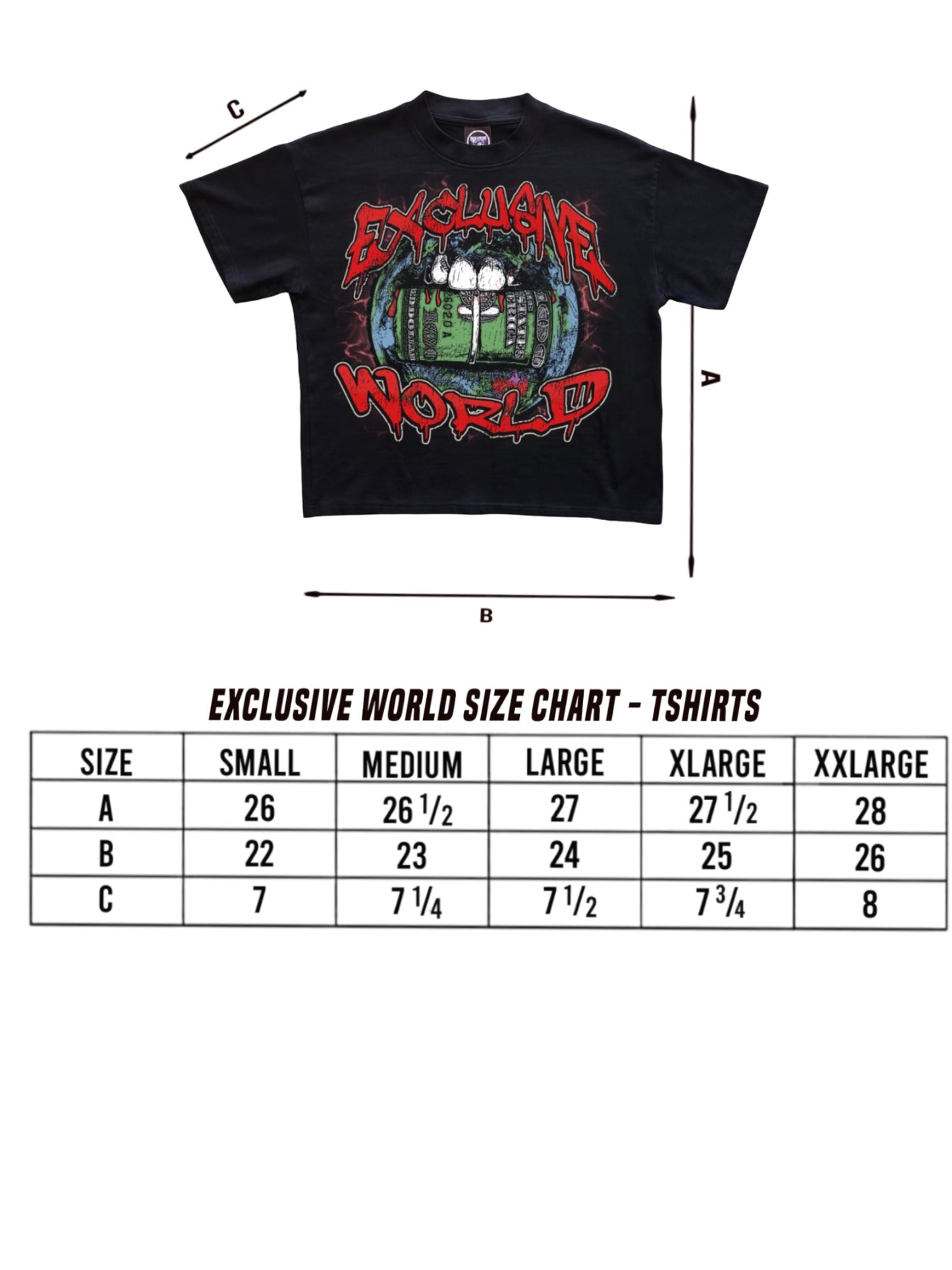 WORLD IS MONEY T-SHIRT