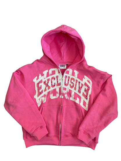 BUBBLE GUM SWEAT SUIT