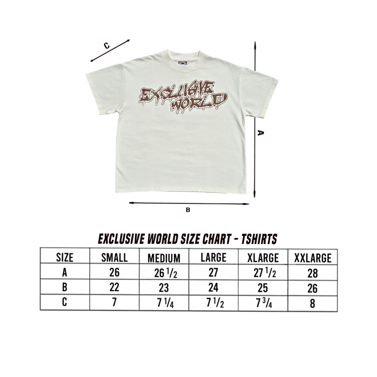 CLASSIC LOGO  T-SHIRT (BROWN)