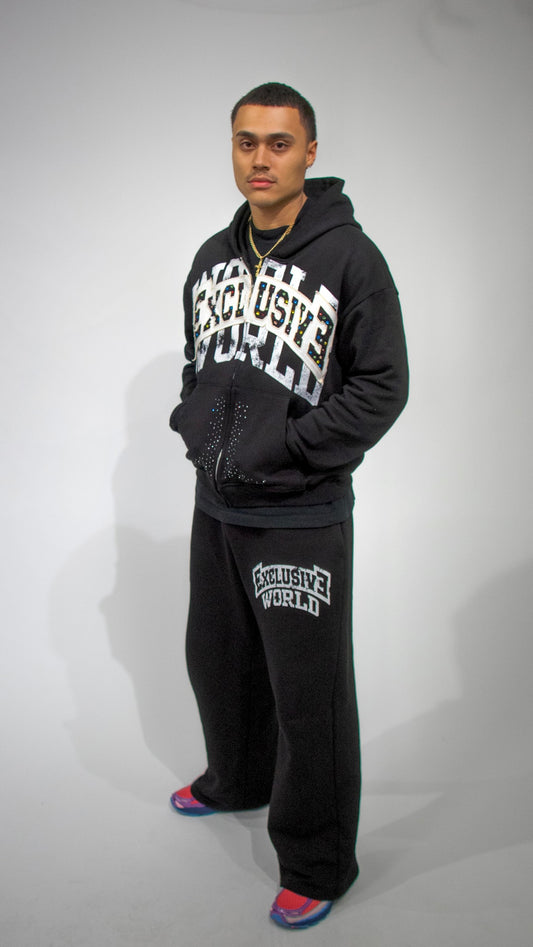 NOIR JEWEL SWEAT SUIT