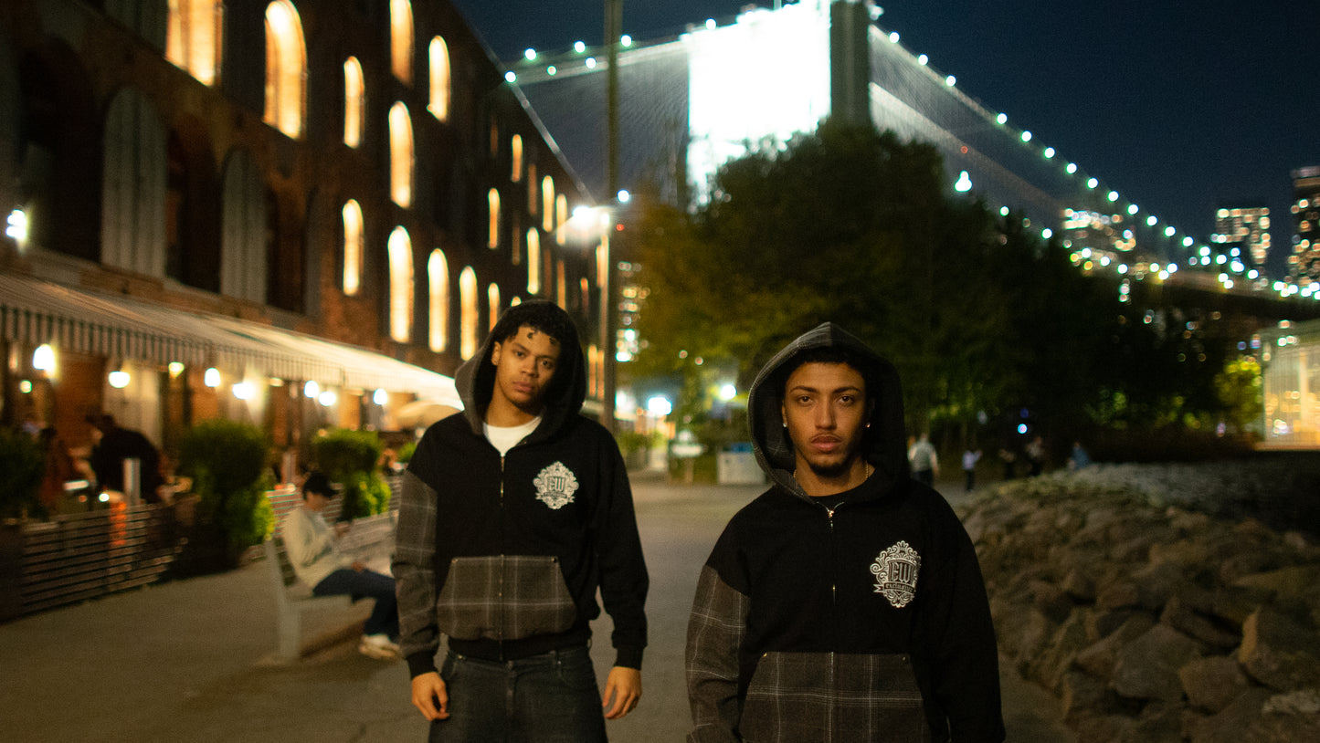 Midnight Flannel zip