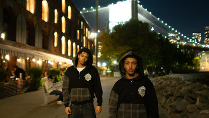 Midnight Flannel zip