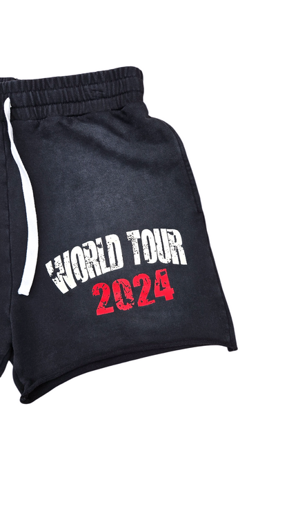 WORLD TOUR SHORTS (BLACK)