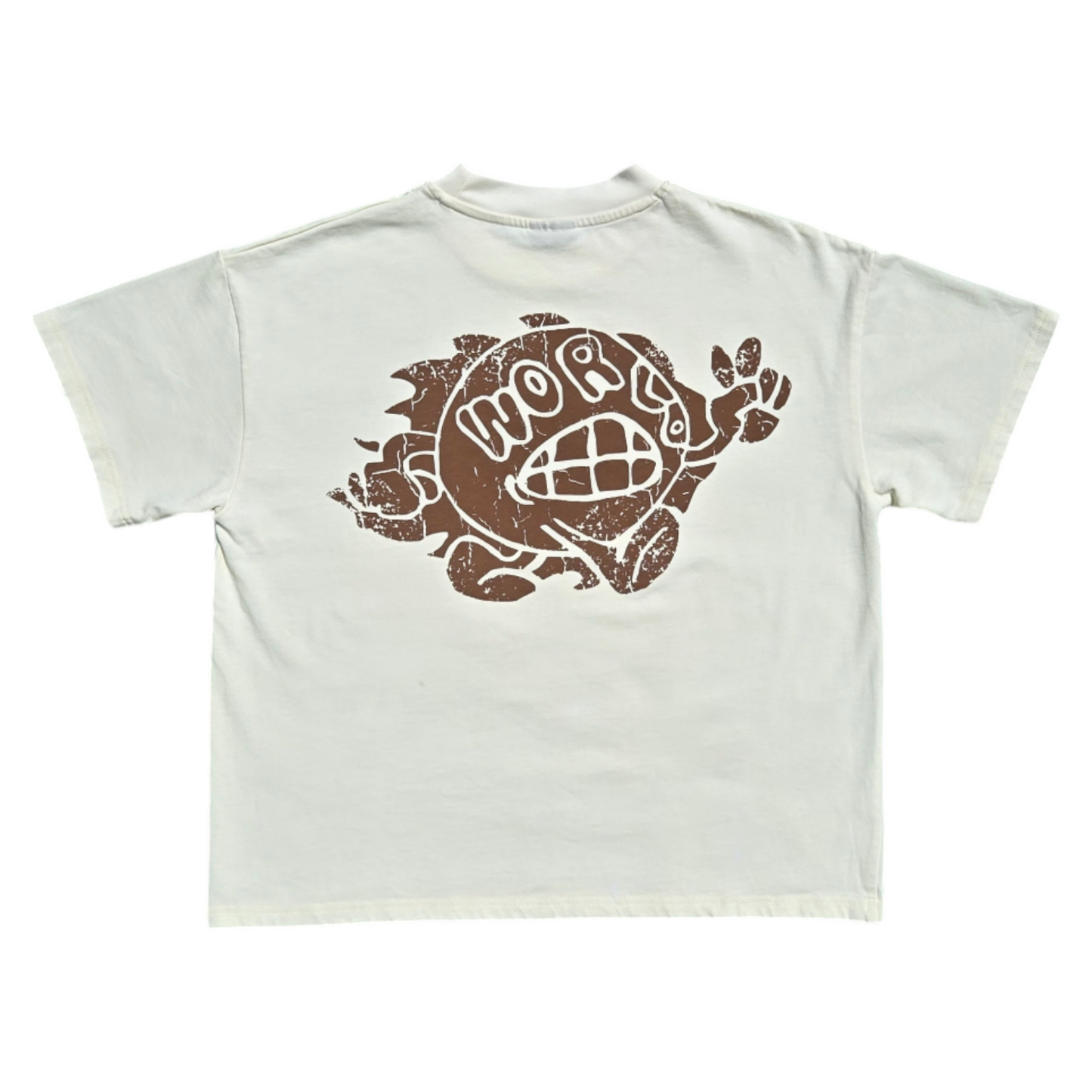 CLASSIC LOGO  T-SHIRT (BROWN)