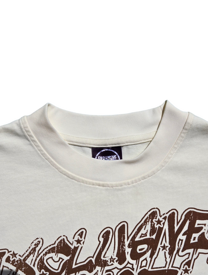 CLASSIC LOGO  T-SHIRT (BROWN)